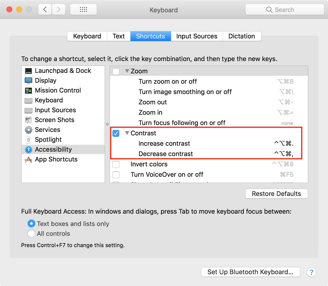 fix for quicken 2017 contrast and color problem for mac computer