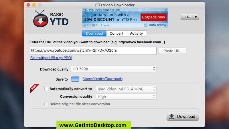 youtube videos downloader for mac